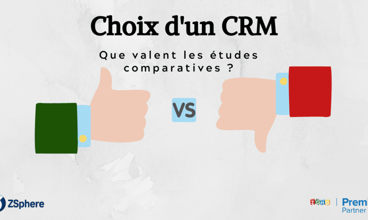 Choix d’un CRM : que valent les études comparatives ?